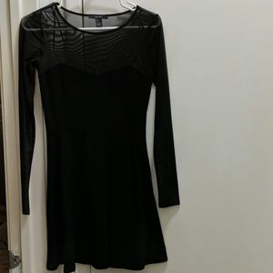 Long Sleeve Black Dress